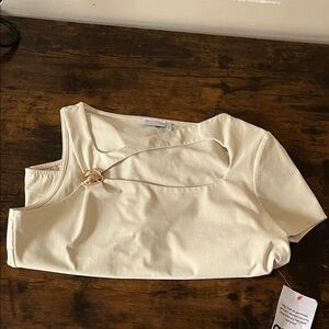 Cream Women's top